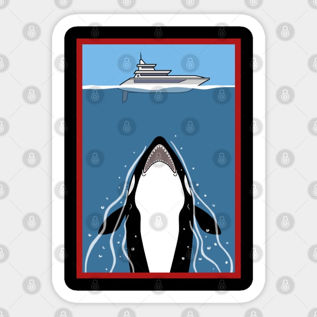 Orca Sticker by betterblue